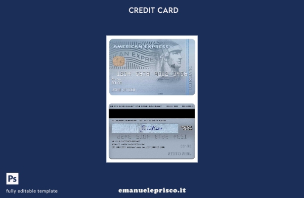 modello di carta platino amex della banca Carrington Mortgage Services USA stile
